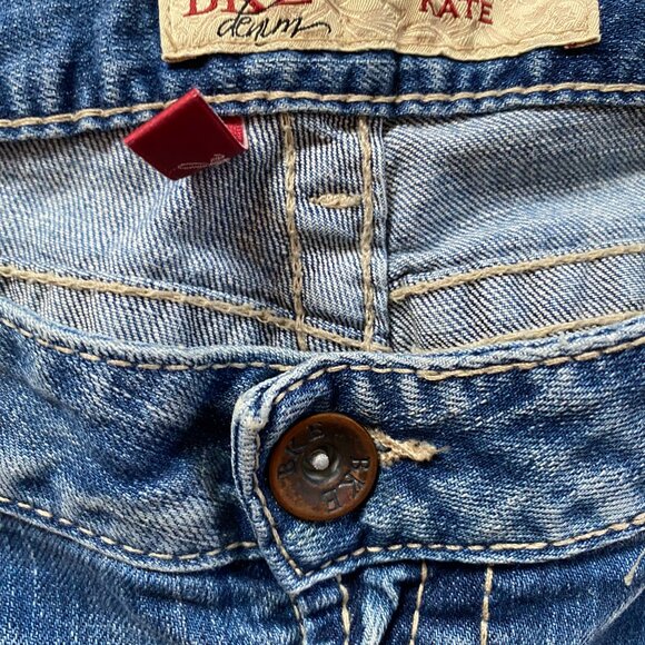 BKE Jeans Womens 33 x 33.5 Blue Kate Boot Cut Cowgirl Western Light Wash Casual - Picture 3 of 6